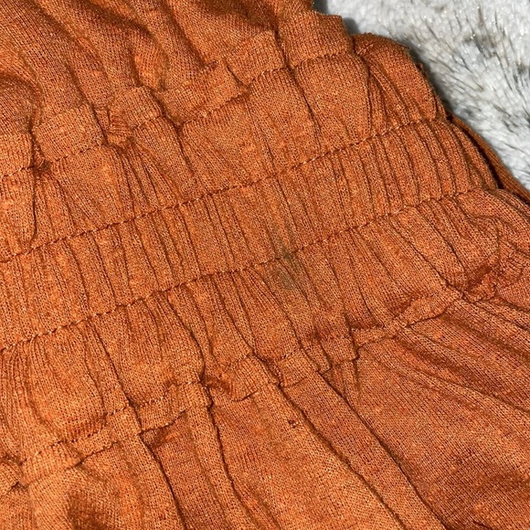 LAST 1! NWOT Free People Beach | Malibu Boho Jumpsuit | Orange *Flawed - Picture 12 of 12